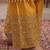 Musturd embroidery silk blend sharara suit set