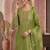 Pista embroidery silk blend sharara suit set