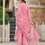 Peach Colour Designer Palazzo Suit Set Party Wear Outfit 