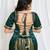 Shades Of Ajrakh - Mashru Handblock EL Outfit - Green