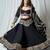 Shades Of Ajrakh - Mashru Handblock SL Outfit - Black