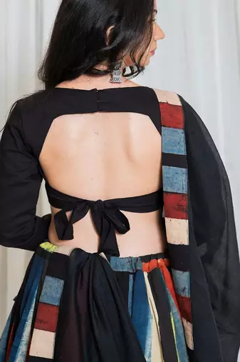 Shades of Ajrakh - Stripes Outfit