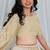 Shades Of Lampi - Crush Silk Sona Lampi Outfit - Beige