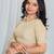 Shades Of Lampi - Crush Silk Sona Lampi Outfit - Beige
