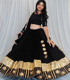 Shades Of Lampi - Crush Silk Sona Lampi Outfit - Black
