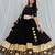 Shades Of Lampi - Crush Silk Sona Lampi Outfit - Black
