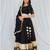 Shades Of Lampi - Crush Silk Sona Lampi Outfit - Black