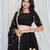 Shades Of Lampi - Crush Silk Sona Lampi Outfit - Black