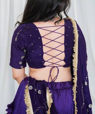 Shades Of Lampi - Crush Silk Sona Lampi Outfit - Jaamuni 4