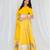 Shades Of Lampi - Crush Silk Sona Lampi Outfit - Yellow