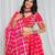 Shades Of Lampi - Gharchola Bandhani Lampi Outfit - Pink