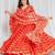 Shades Of Lampi - Gharchola Bandhani Lampi Outfit - Red