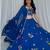 Shades Of Mirror - Random Multi Mirror Work Outfit - Blue