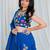 Shades Of Mirror - Random Multi Mirror Work Outfit - Blue