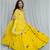 Shades Of Mirror - Random Multi Mirror Work Outfit - Lime Yellow