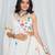 Shades Of Mirror - Random Multi Mirror Work Outfit - Off White