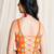 Shades Of Mirror - Random Multi Mirror Work Outfit - Orange