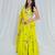 Shades Of Mirror - Random Multi Mirror Work Outfit -Lime Green