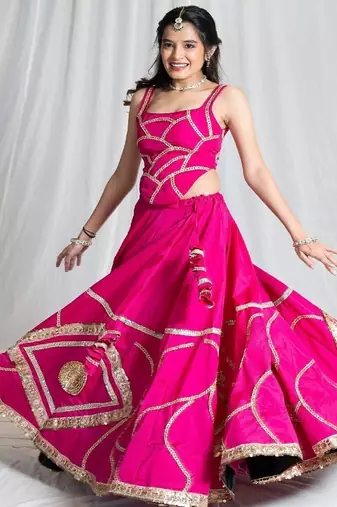 Silk Shine Skirt Only - Raani