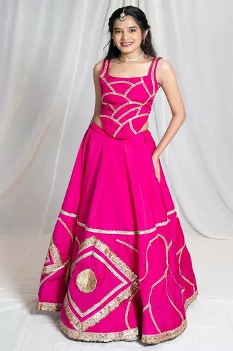 Silk Shine Skirt Only - Raani