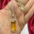 Yellow Stone Necklace & Stud Earrings Set | Silver Tone Halo, Elegant Brass
