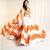 Double Trio Offwhite to Orange Set