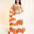 Double Trio Offwhite to Orange Set
