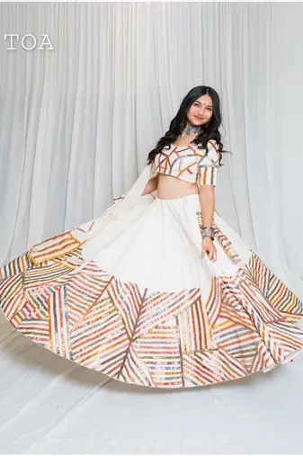Shades Of Lampi - Matrix Design Outfit - EL - Off White