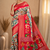 Multi color 1 Ikkat Patola Printing With Hand Made Tassels Fumka Dola Silk Saree