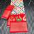 Multi color 1 Ikkat Patola Printing With Hand Made Tassels Fumka Dola Silk Saree