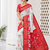 Multi color 3 Ikkat Patola Printing With Hand Made Tassels Fumka Dola Silk Saree