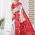 Multi color 3 Ikkat Patola Printing With Hand Made Tassels Fumka Dola Silk Saree