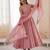 baby pink  silk blend blend  embroidered with sequence anarkali suit