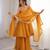 yellow  silk blend zarkhand work designer plazzo suit