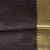 Coffee brown cotton silk banarasi saree with zari booti work