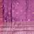 Pink semi kataan silk banarasi saree with sona rupa floral zari work