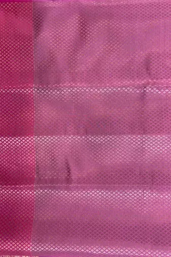 Pink semi kataan silk banarasi saree with sona rupa floral zari work