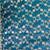 Teal blue semi kataan silk banarasi saree with floral zari work