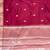 Maroon semi kataan silk banarasi saree with sonarupa zari booti work
