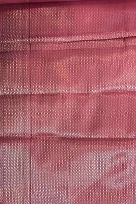 Maroon semi kataan silk banarasi saree with sonarupa zari booti work 5