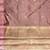 Rose gold semi kataan silk banarasi saree with sonarupa zari booti work