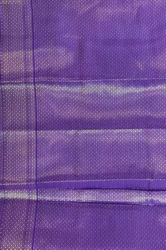 Royal blue semi kataan silk banarasi saree with sonarupa zari booti work