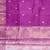 Light purple semi kataan silk banarasi saree with silver zari booti work