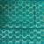 Turquoise semi kataan silk banarasi saree with silver zari booti work