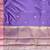 Lavender semi kataan silk banarasi saree with sonarupa zari booti work