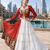 Red Rayon Cotton Navratri Lehenga Choli with Kutchi Work & Designer Koti