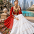 Red Rayon Cotton Navratri Lehenga Choli with Kutchi Work & Designer Koti