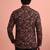 Rooted libaas multicolor digital print cotton blend full sleeves short kurta
