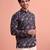 Rooted libaas multicolor digital print cotton blend full sleeves short kurta