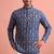 Rooted libaas multicolor digital print cotton blend full sleeves short kurta